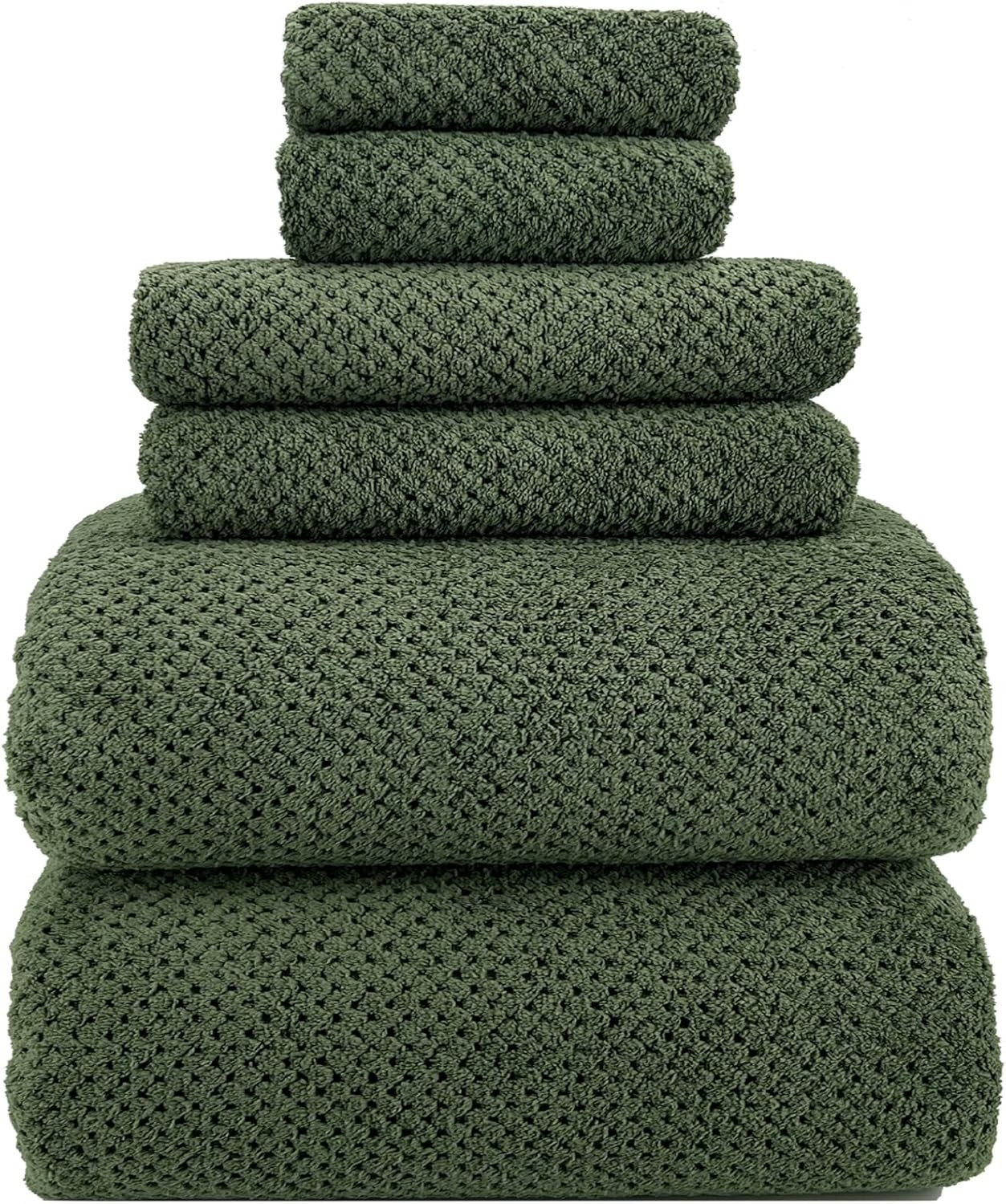 39x78 in Oversized Bath Sheets Extra Large Bath Towels Set of 6 Super Soft NEW gallery