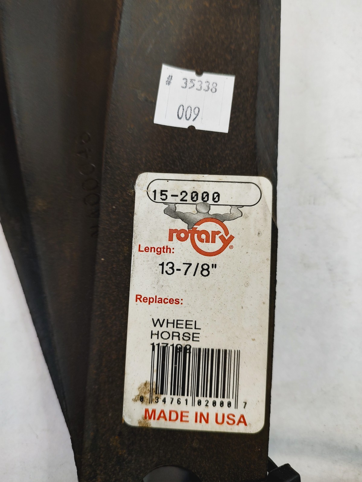 Rotary 2000 15-2000 Replacement Blade Wheel Horse 13-7/8" 3pcs gallery