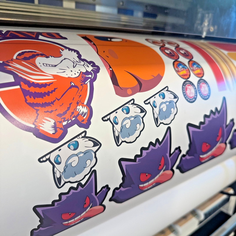 Custom Printed Vinyl Sticker – Send Your Image – Waterproof - sizes Available gallery
