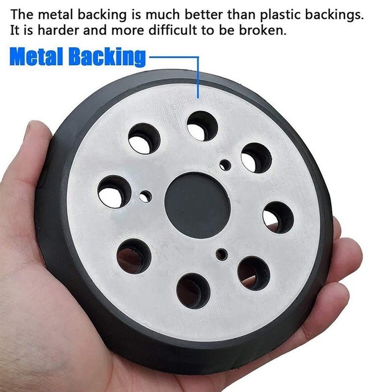 2PCS 5" Inch Sander Pad Hook and Loop For Porter Cable 343 390 382 390K NEW gallery