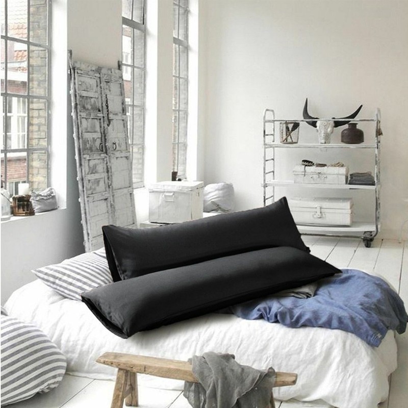 Microfiber Body Pillow Case Ultra Soft Pillowcase Body Pillow Cover 20"x55" US gallery