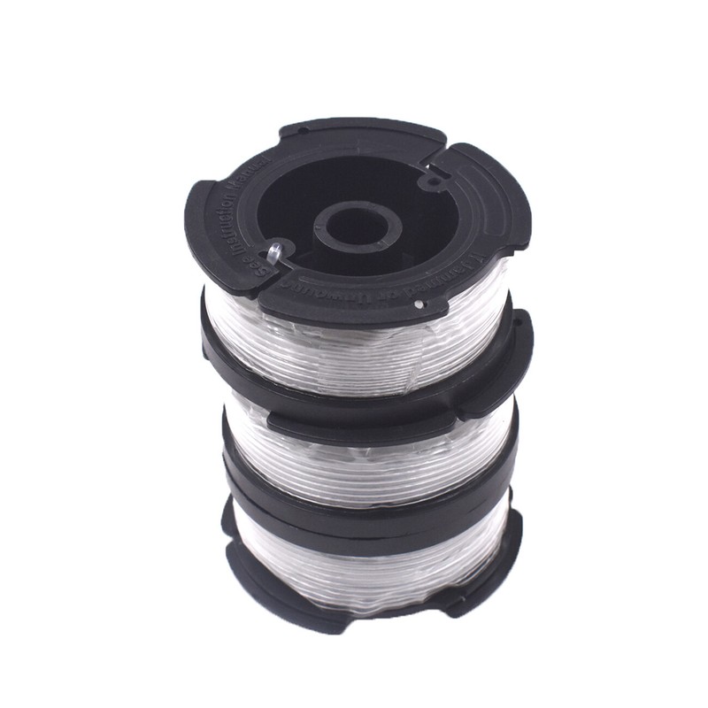 3 Pack String Trimmer Spools For BLACK+DECKER AF-100-3ZP GH900 W/ 0.065" Line gallery