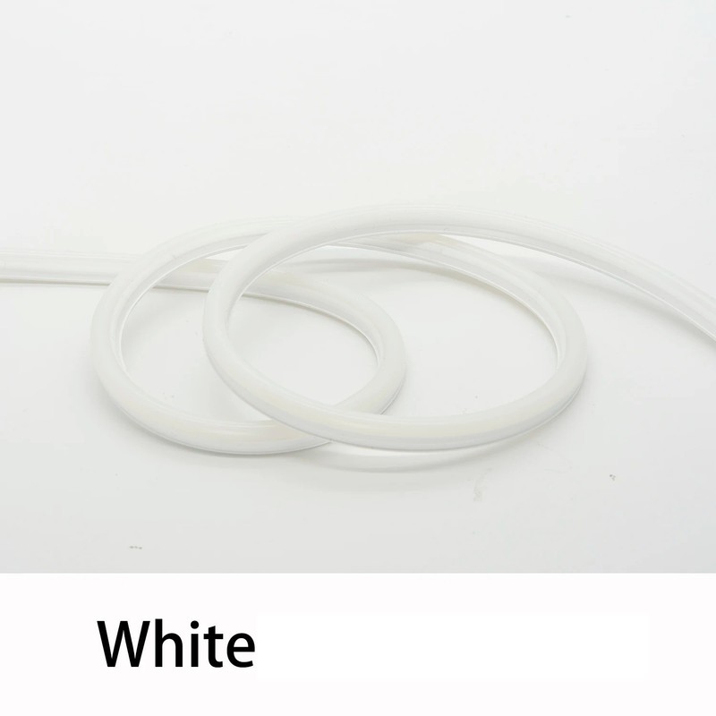 Separated Neon Flexible LED Light Strip Cover 8/12mm Bendable Silicone Diffuser gallery