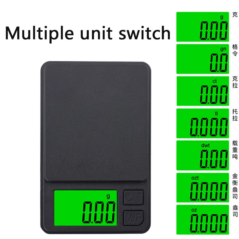 Portable electronic scale mini digital 0.01g -100/500g gallery
