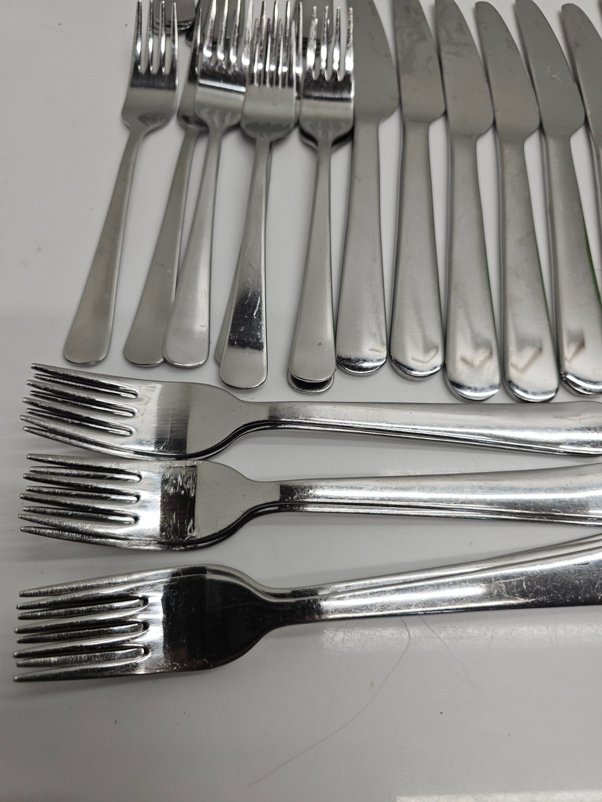 Ikea Stainless Steel Silverware Set 36 Pc Forks Knives Spoons Everyday Use gallery