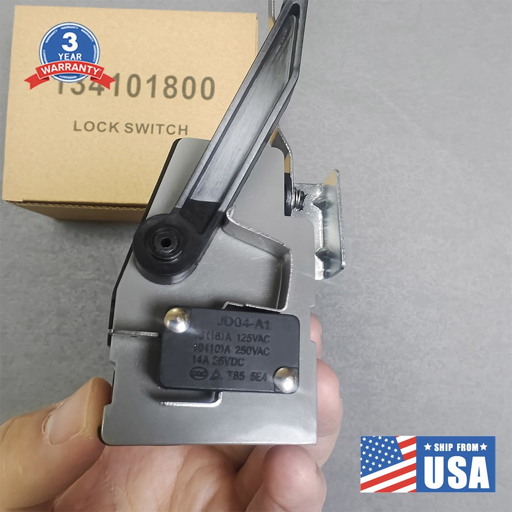 134101800 Washer Lid Switch Lock Assembly For Frigidaire AP2108159 5303306138
