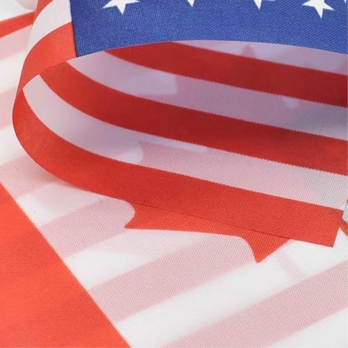 2 Pack American Canada Flag Banner, 60 Feet Friendship Garland, 40 Pieces, 5x8 gallery