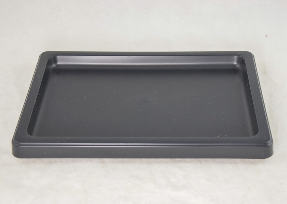Japanese Rectangular Black Plastic Humidity/Drip Tray for Bonsai Tree 8.5"- 18"