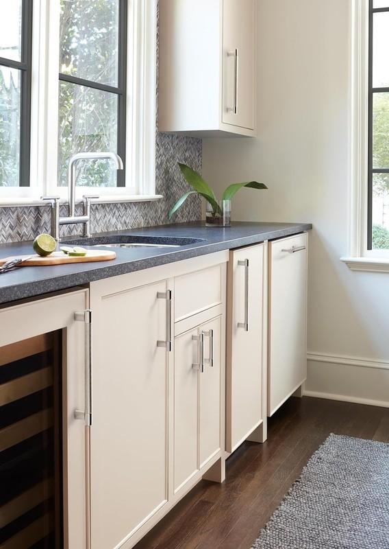 Amerock Bronx Collection Cabinet Pull Polished Nickel 5-1/16 in (128 mm) gallery
