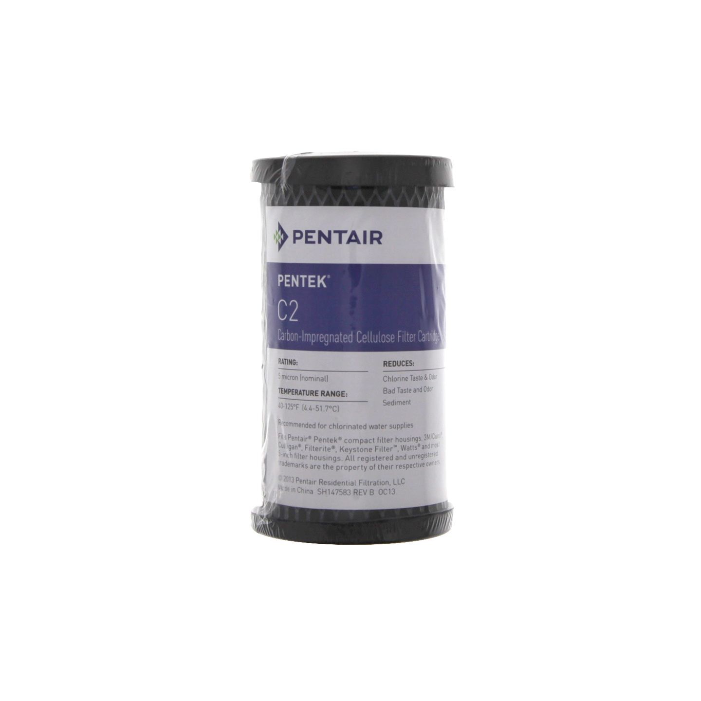Pentek C2 5 Micron Compact 5 Inch Undersink Carbon Impregnated Water Filter gallery