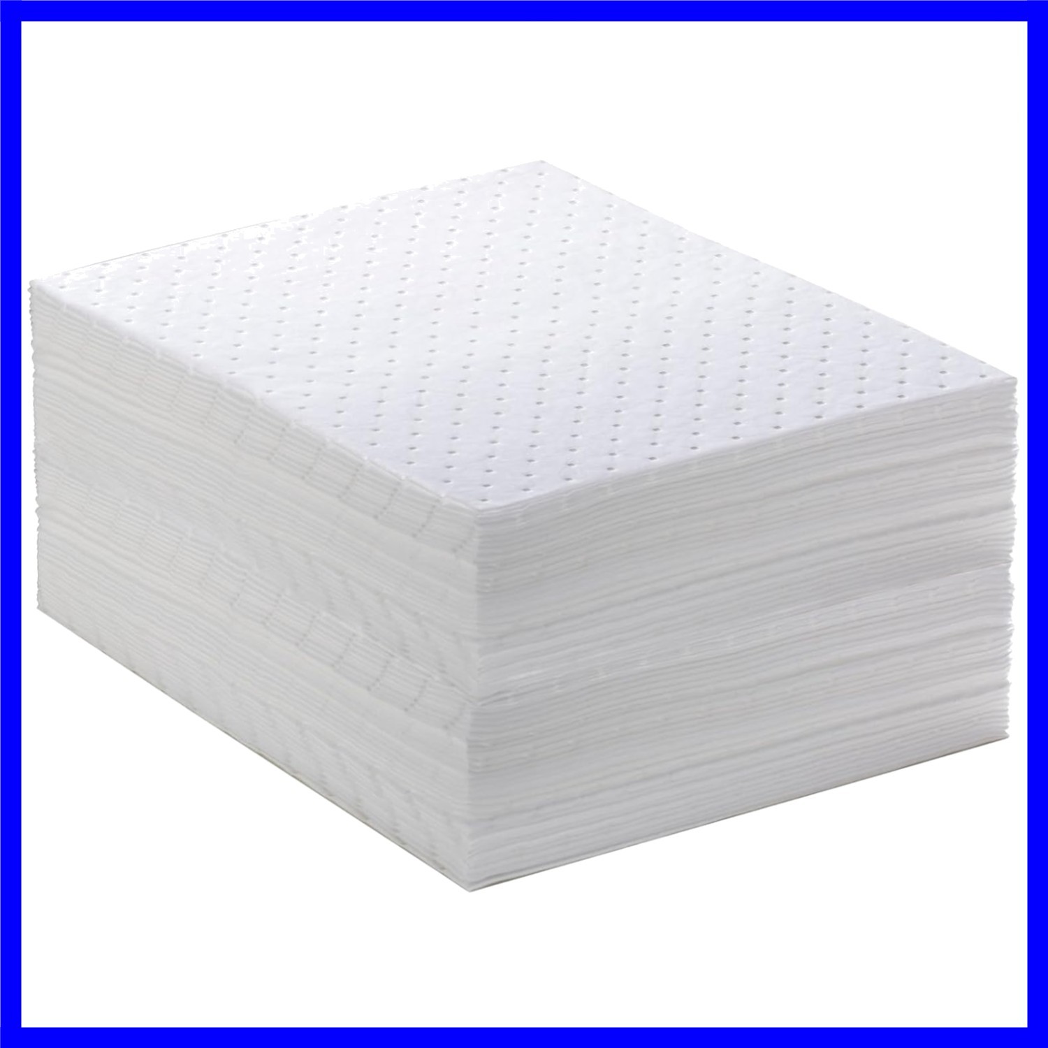 Spill Absorbent Pads 15" x 20" Heavyweight Oil Absorbing Mats,White Absorbing... gallery