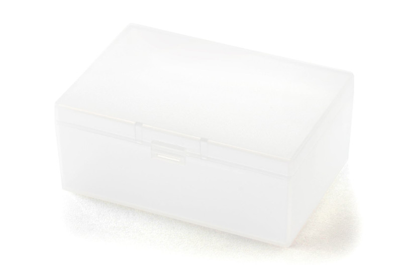 MUJI Polypropylene CASE Large Size 75 x 110 x 46 mm Storage Box RARE Limited gallery
