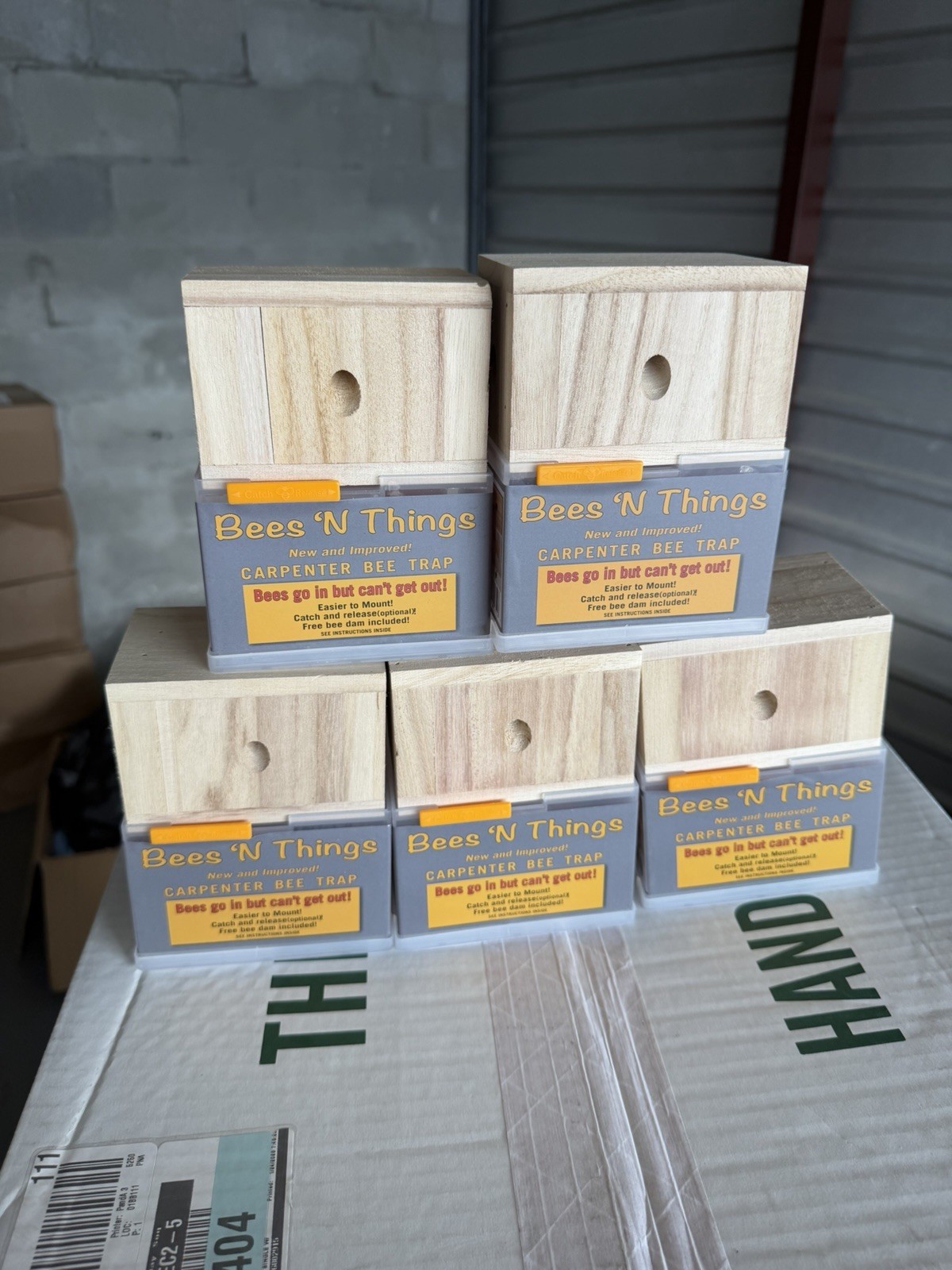 Outdoor Carpenter Bee Hanging Insect Trap with 15 ft. Coverage X5 gallery