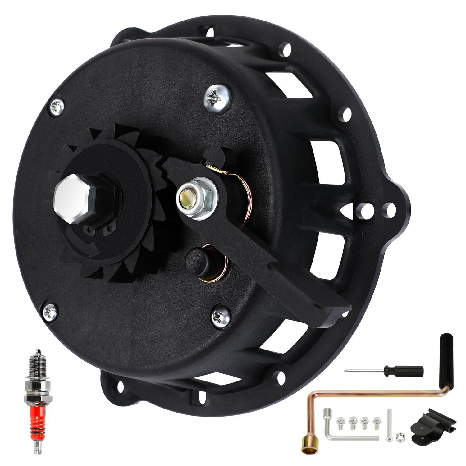 Easy Hand Crank Start Wind up Recoil Starter Assembly for Predator 212 224Cc Hem gallery