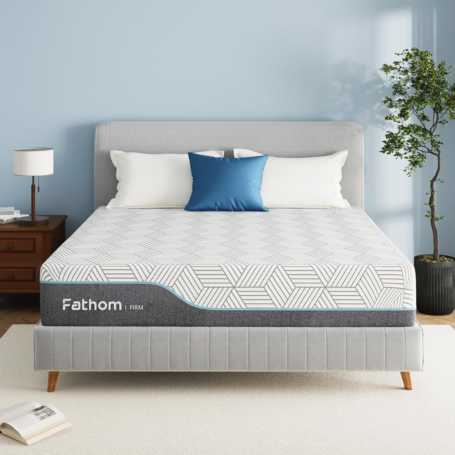 Medium Queen Mattress 12 Inch Memory Foam Mattress Queen Size Bed in a Box for B gallery