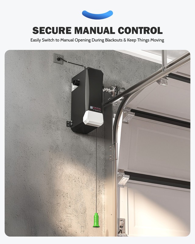 ZUMI Automatic Wall Mount App-Control Garage Door Opener Wall Switch IR Sensors gallery