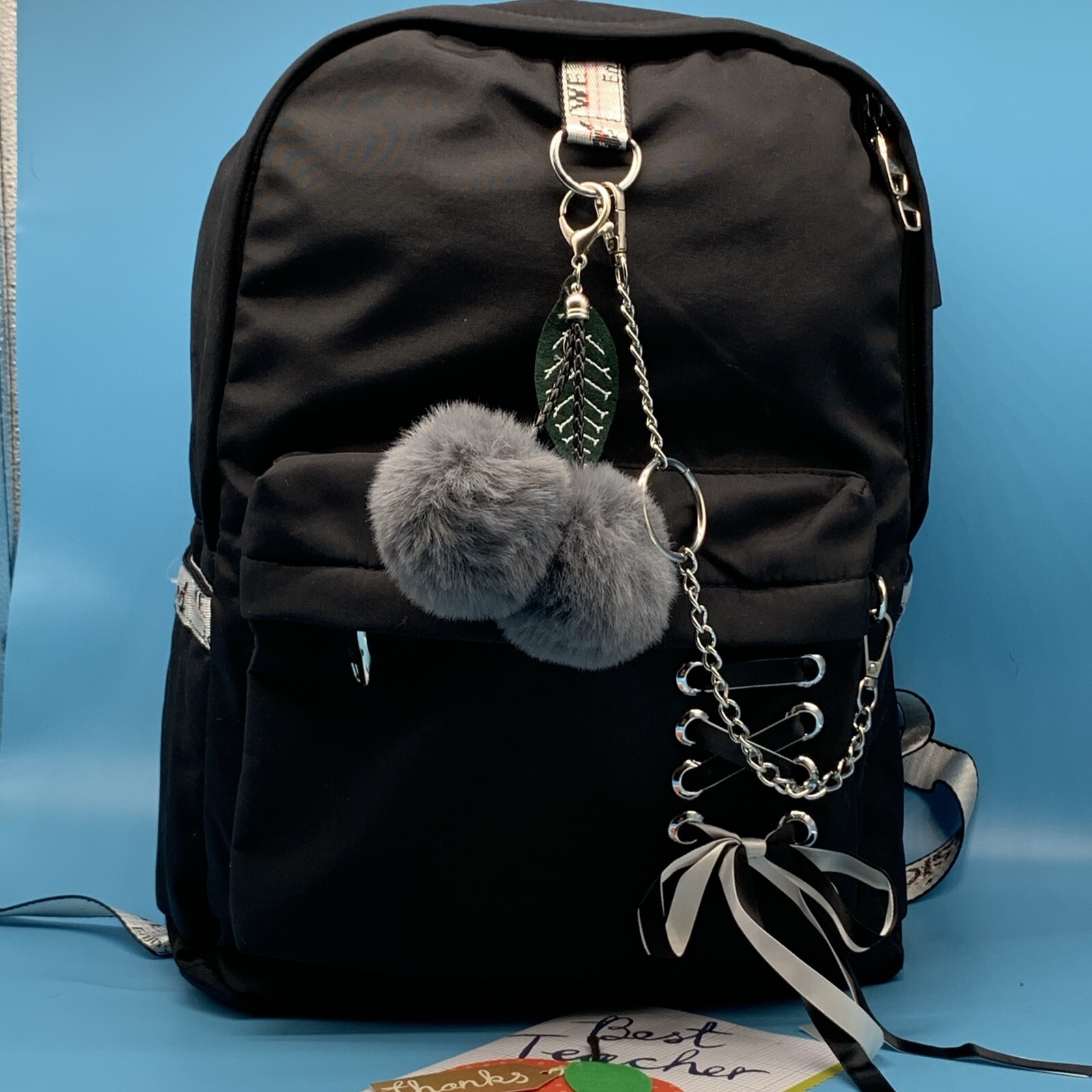“Spotted Tiger Backpack with USB Charging & Headphone Port"