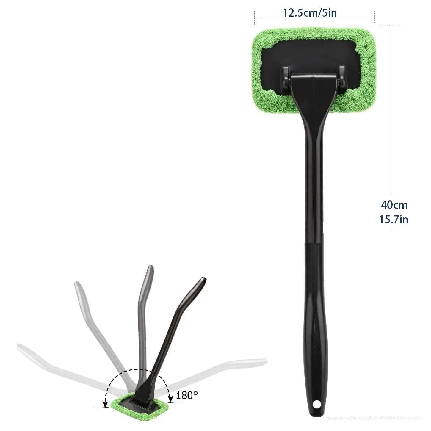 Microfiber Windshield Clean Car Auto Wiper Cleaner Glass Window Tool Brush Kit gallery