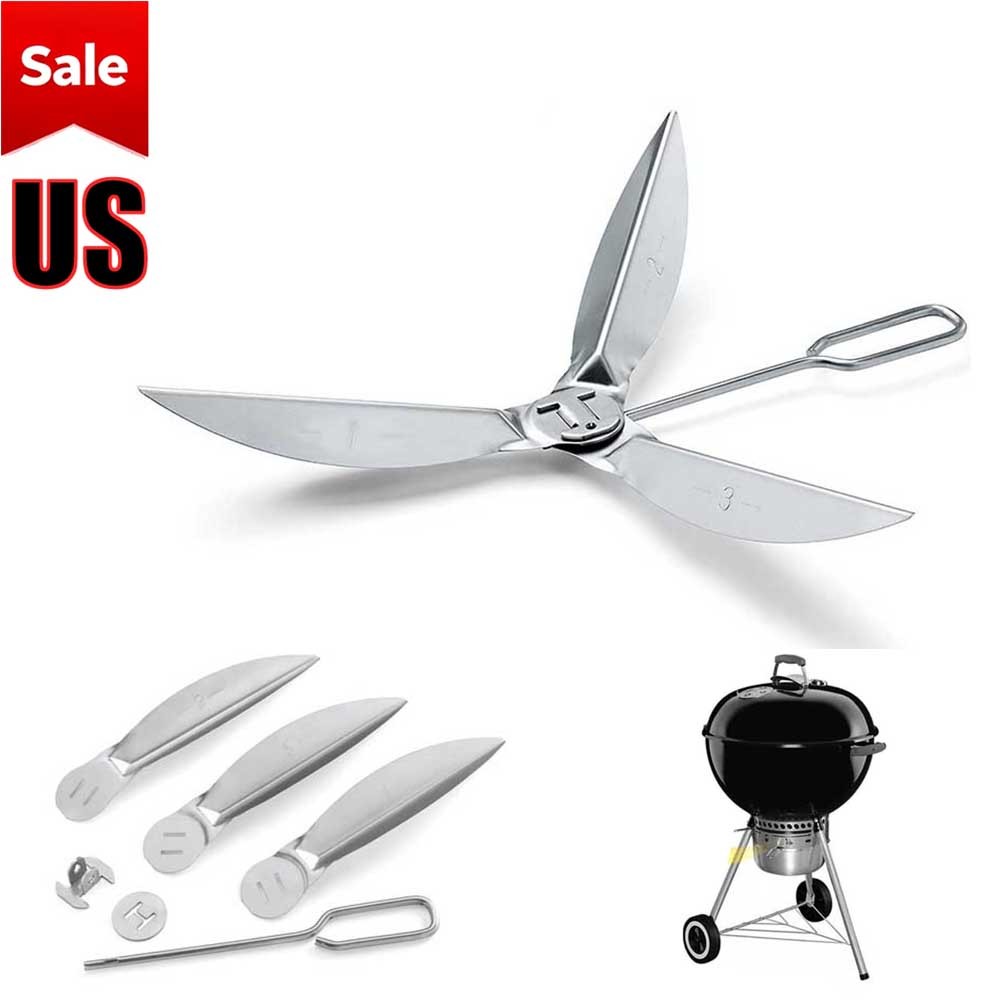 22-1/2-Inch One-Touch Cleaning System Kit for Weber Grill Parts 7444 22inch #K gallery