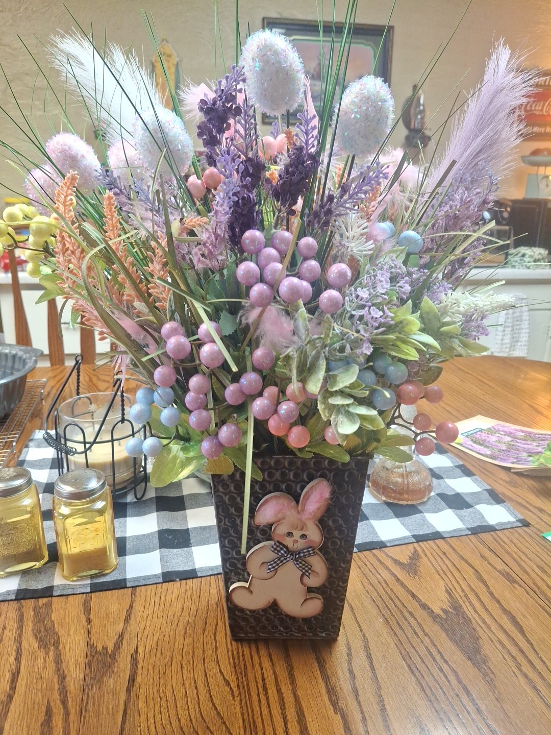 Easter Egg Flower Bouquet Spring Flowers NEW gallery