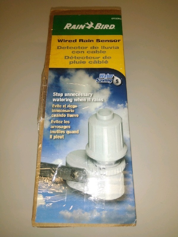 Rain Bird CPRSDBEX Wired Rain Sensor Deck Mount with Mounting Bracket & Wire gallery