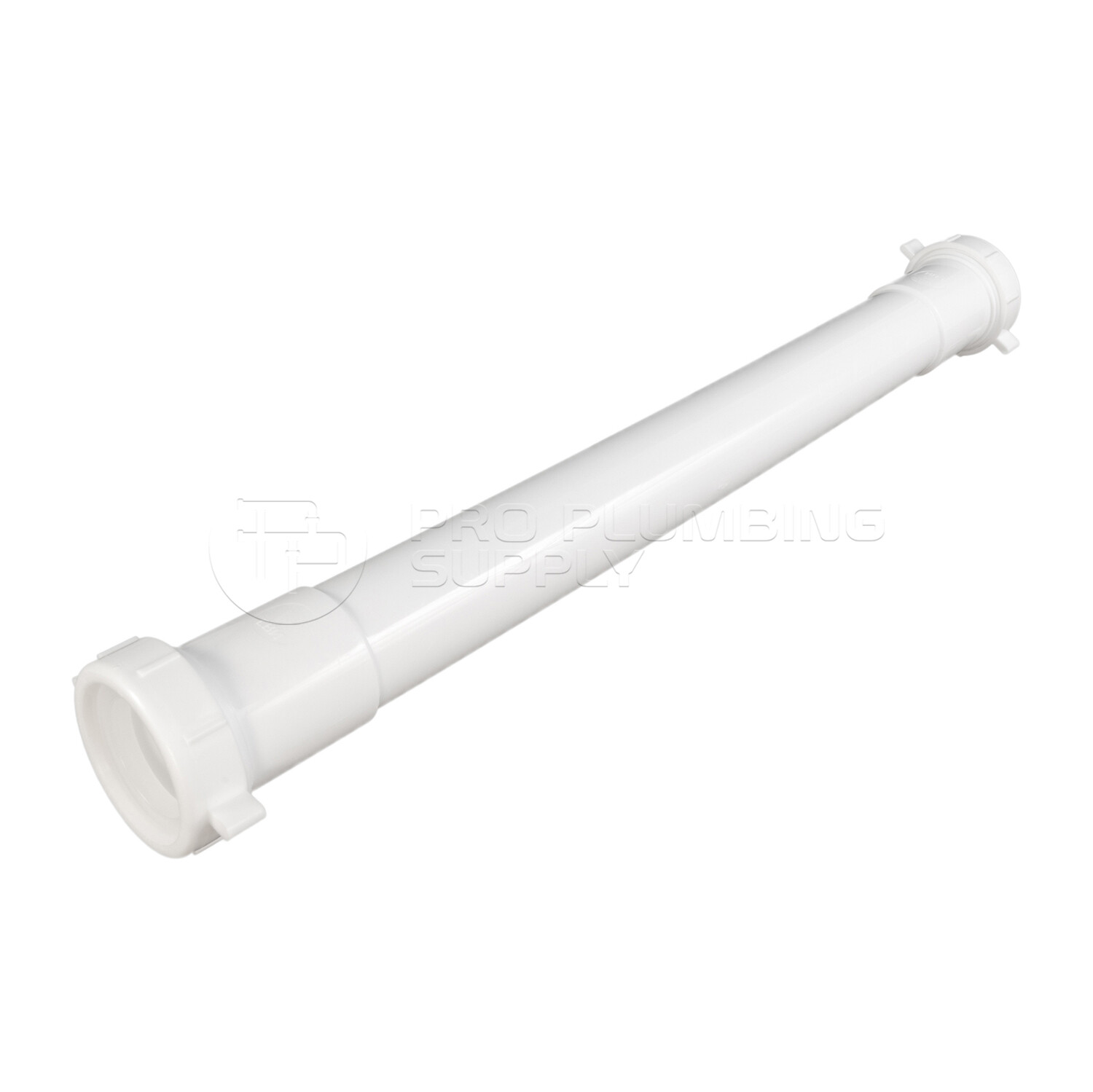1-1/2" x 16"in Plastic Double End Extension Tube for Tubular Drain Pipe Fitting gallery