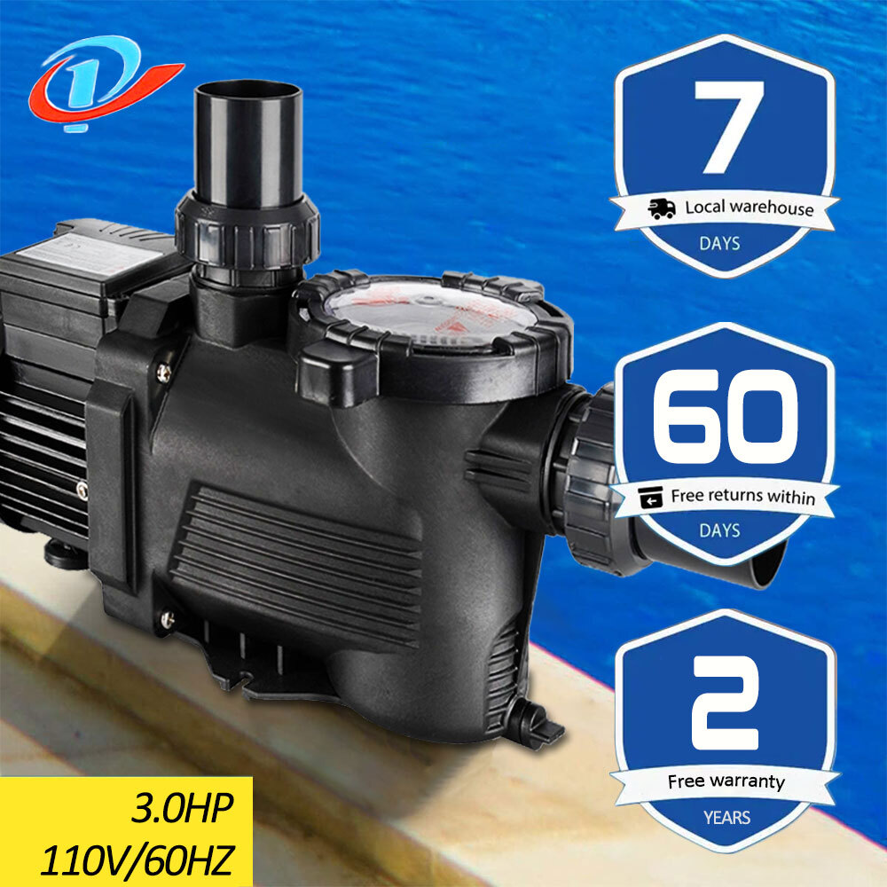 110V 60HZ Stainless Steel Pool Pump, Corrosion-Resistant, Durable gallery