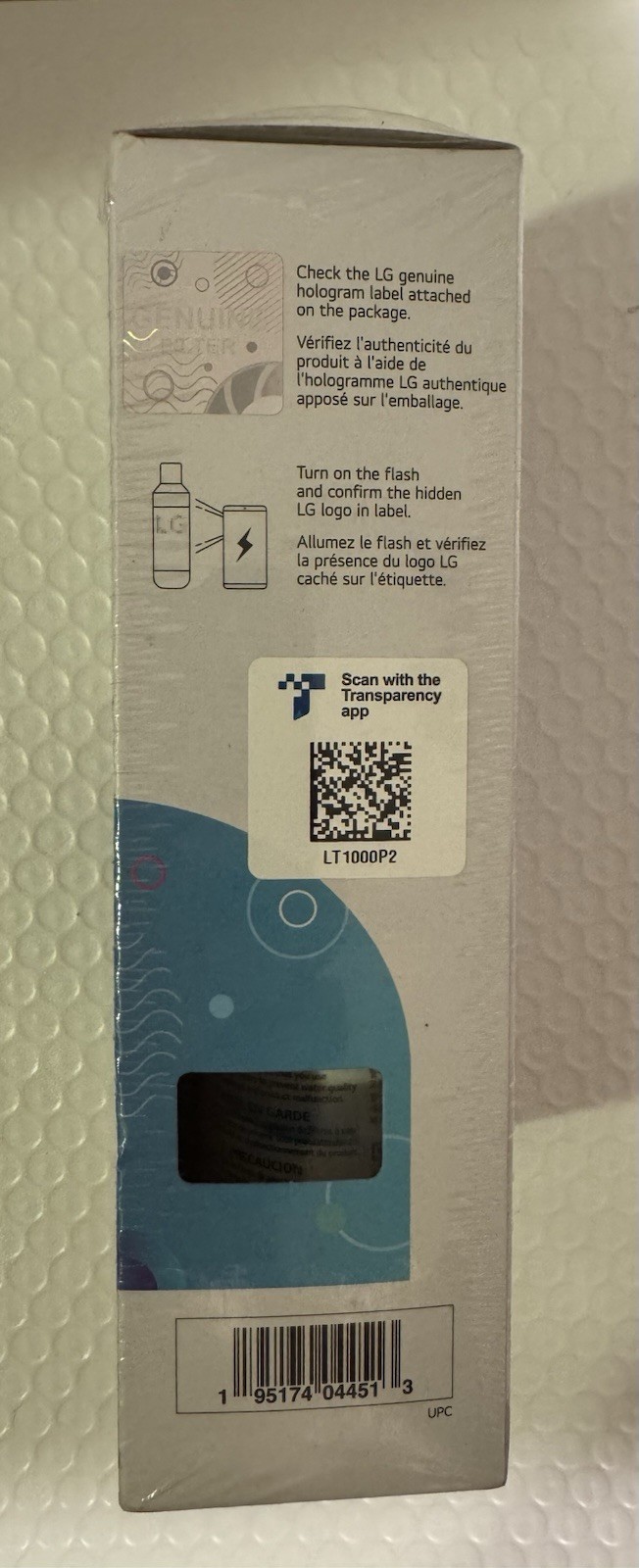 LG LT1000P2 6-Month / 200 Gallon Refrigerator Replacement Water Filter (2 PACK) gallery