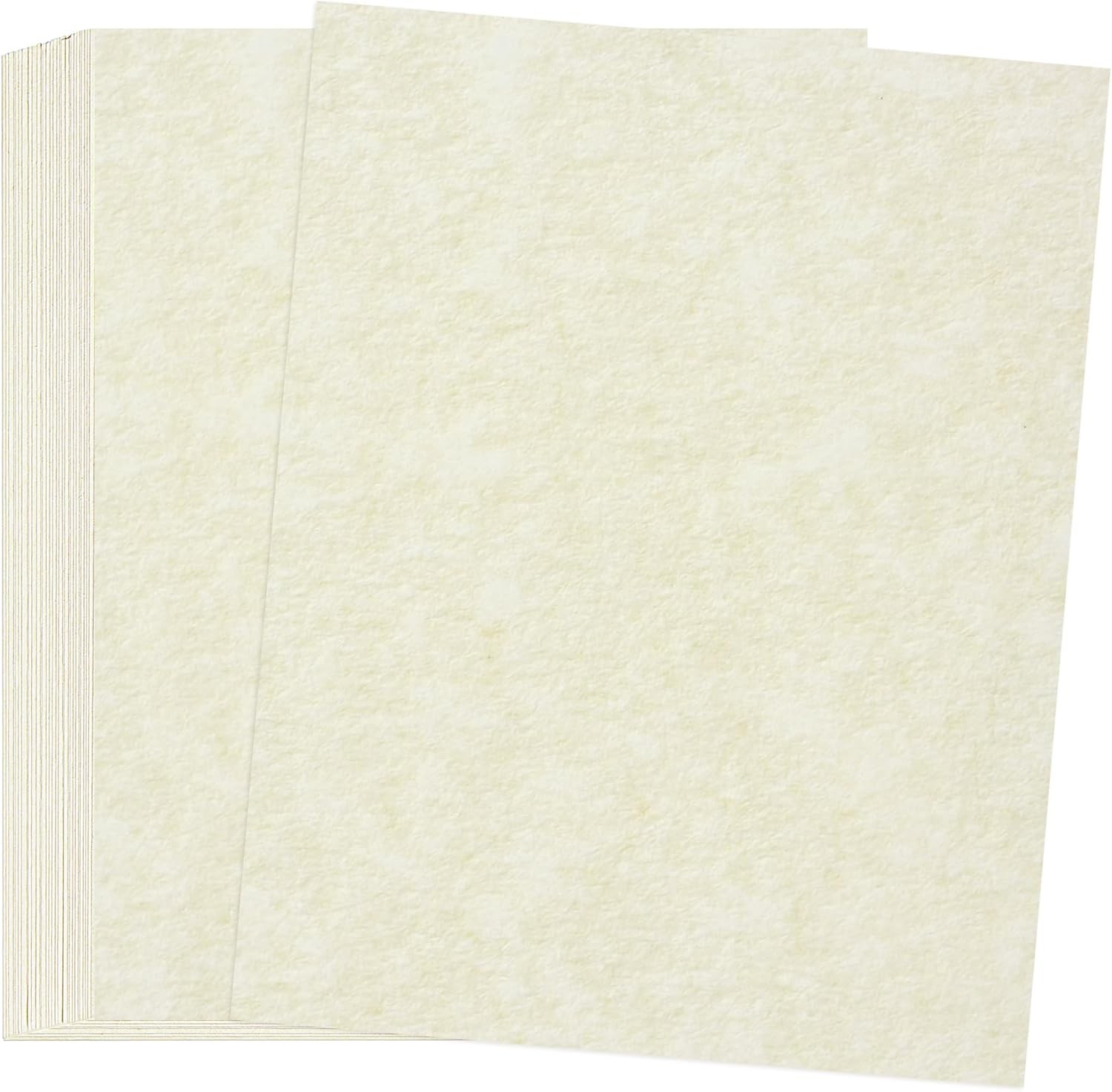 30 Sheets Parchment Paper - Creamy White 8.5” x 11” Letter Size Parchment Card gallery