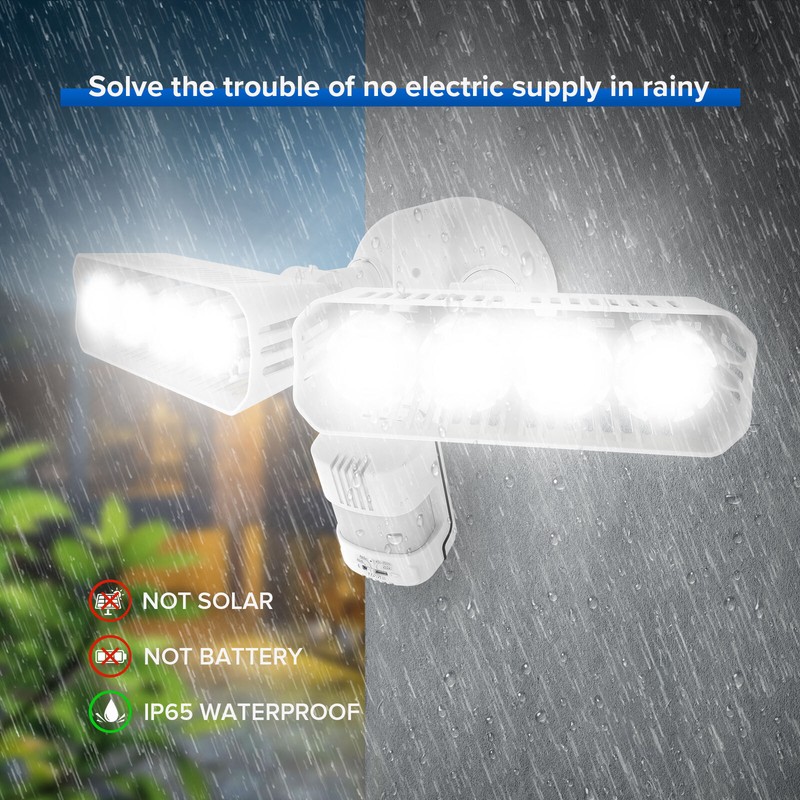 SANSI 3600lm LED Motion Sensor Security Light Dusk to Dawn 36W Outdoor Light gallery