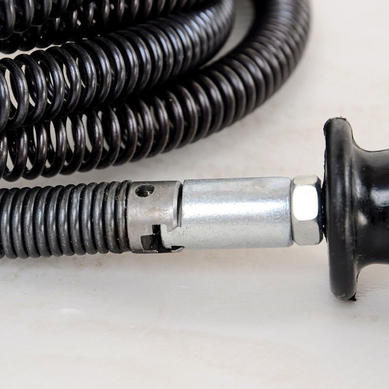 Drain Cable Sewer Cable 45/60/100Ft 5/8" Drain Cleaning Cable Auger Snake Pipe gallery