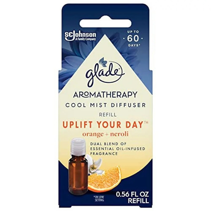 3 Pack Glade Essential Oil Diffuser Refill Aromatherapy Orange & Neroli 0.56oz gallery