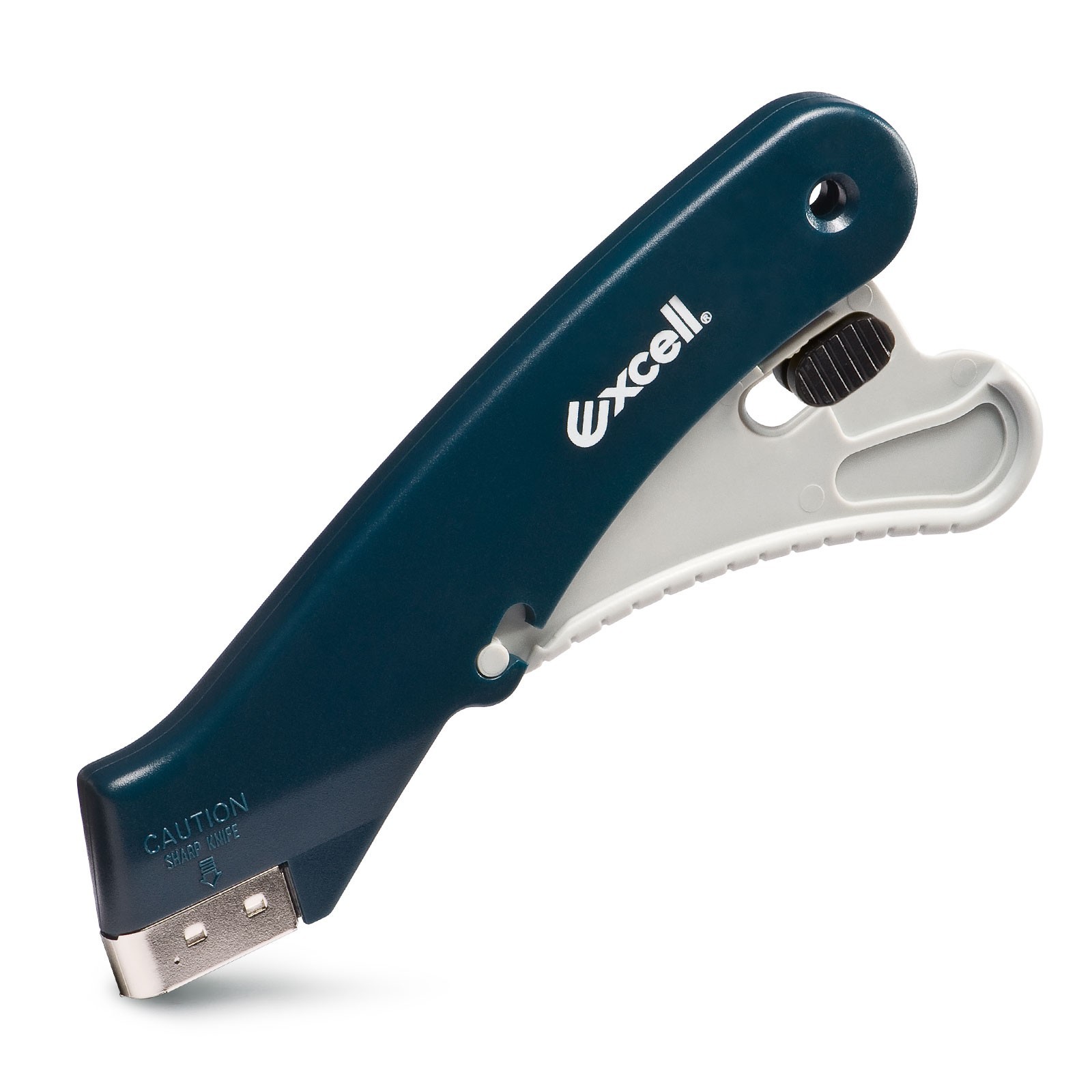 Excell Safety Lock Utility Knife Heavy Duty Retractable Cutter for Warehouse gallery