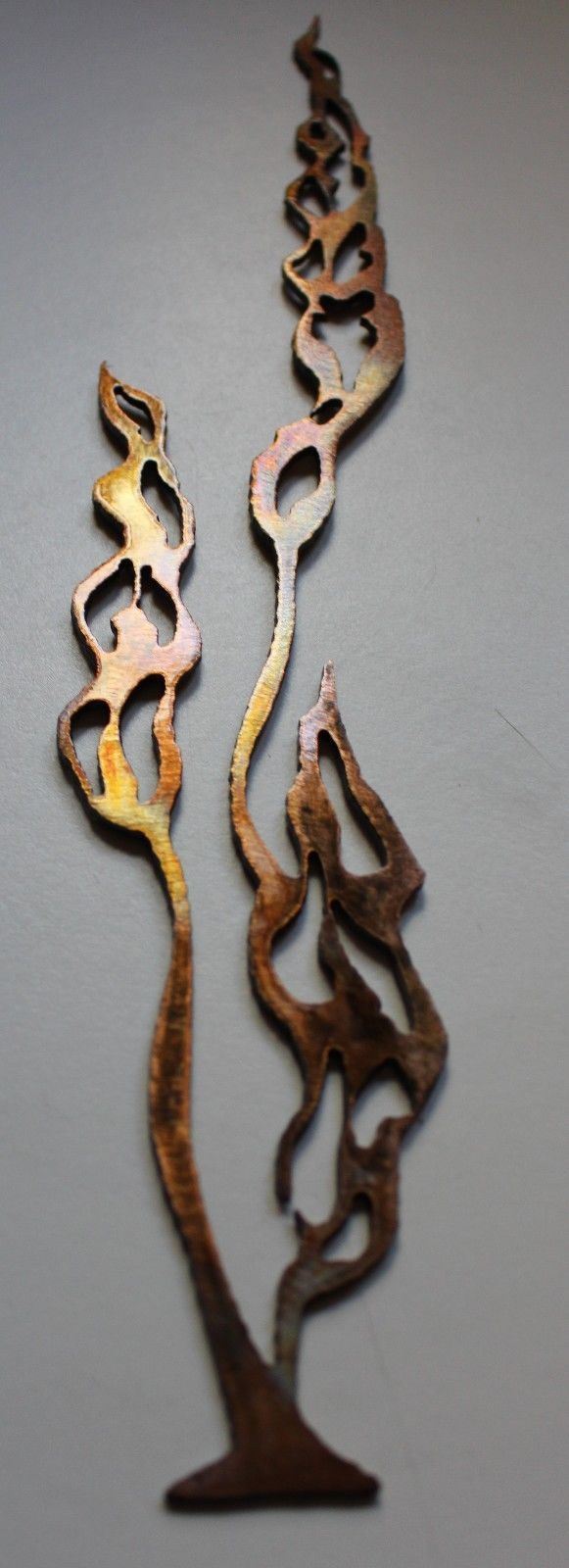 Sea Collection (3 Pieces) - Metal Wall Art - Copper Size Varies Per Piece gallery