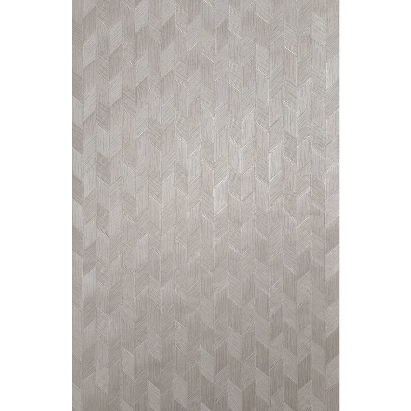 Tan cream parallelogram herringbone thread lines faux fabric textured wallpaper gallery