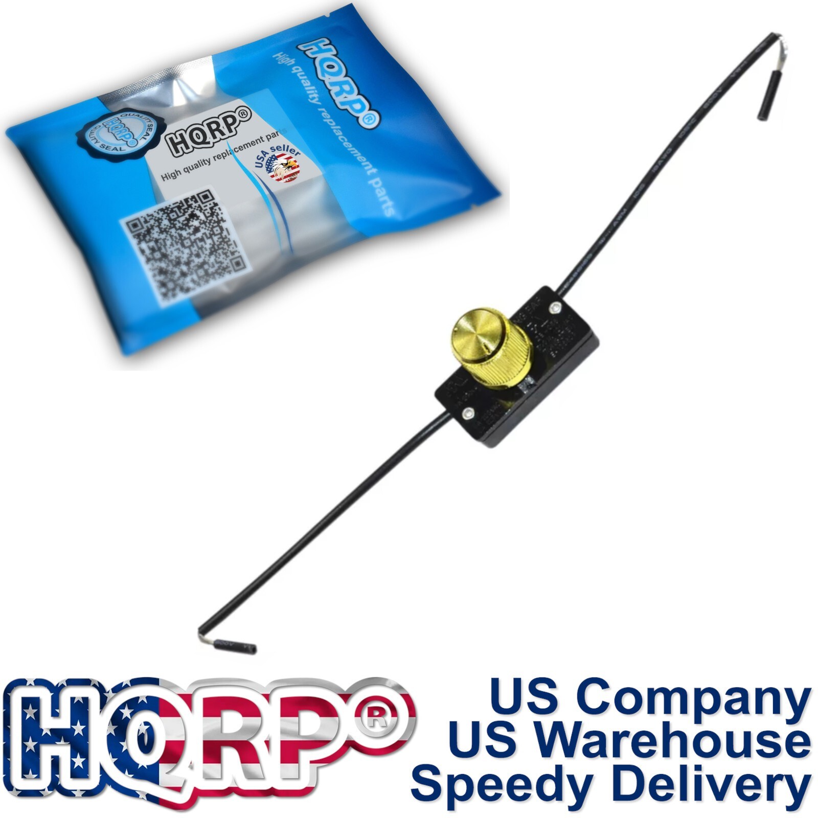Hi-Lo-Off Universal Incandescent Rotary Light Lamp Switch 6A 125V gallery