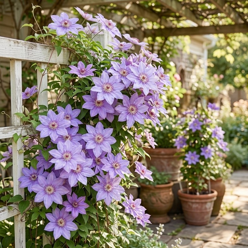 300pcs Clematis Flower Seeds - Suitable for Patio & Outdoor Garden Growing gallery