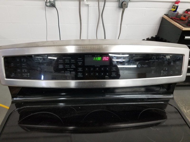 Genuine GE Range Oven 30" Touch Panel Assy # WB27T11125 WB27T11237 gallery