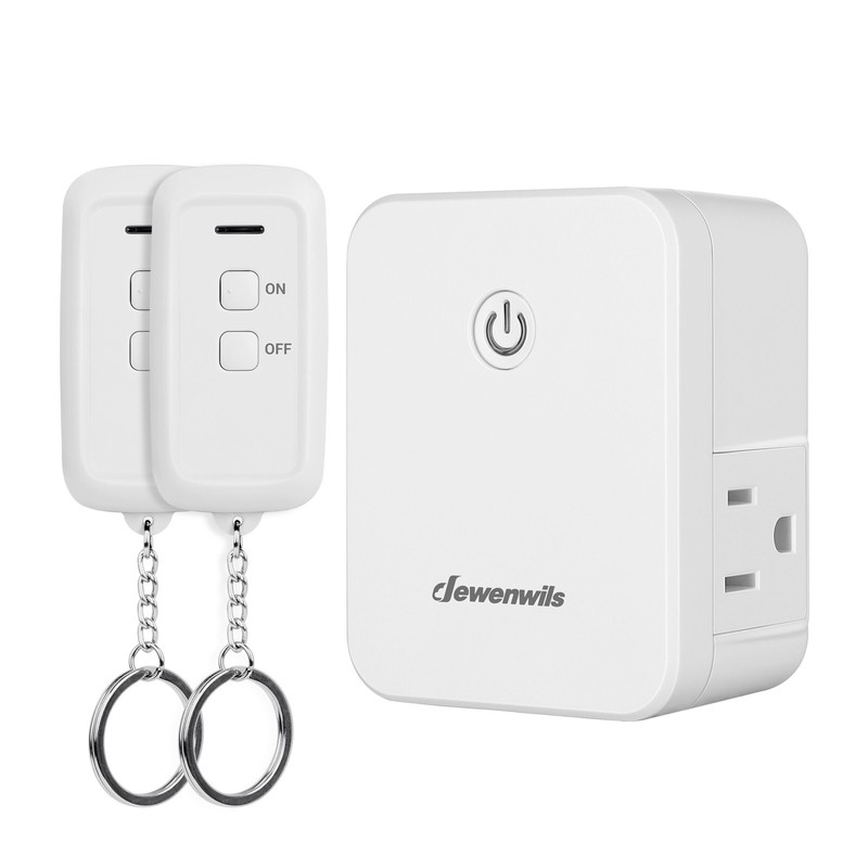 DEWENWILS Remote Control Outlet with 2 Remotes, Remotely Turn on/off Light gallery
