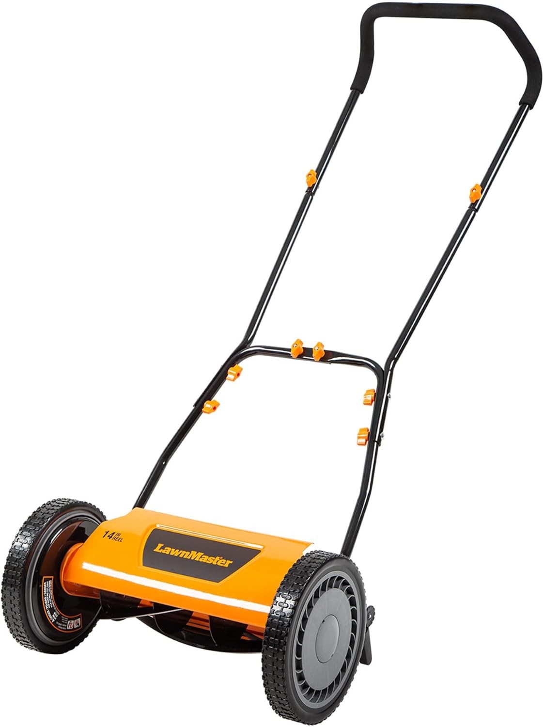 LawnMaster LMRM1401 Push Reel Lawn Mower 14-Inch 5-Blade gallery