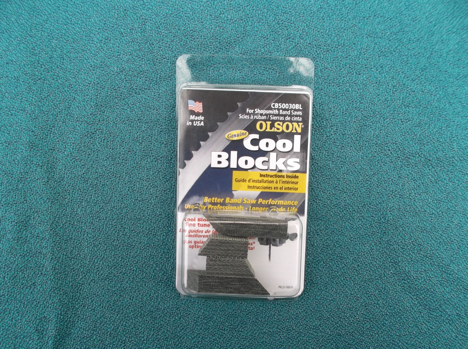 GENUINE OLSON COOL BLOCKS FOR SHOPSMITH 555507 BAND SAW gallery