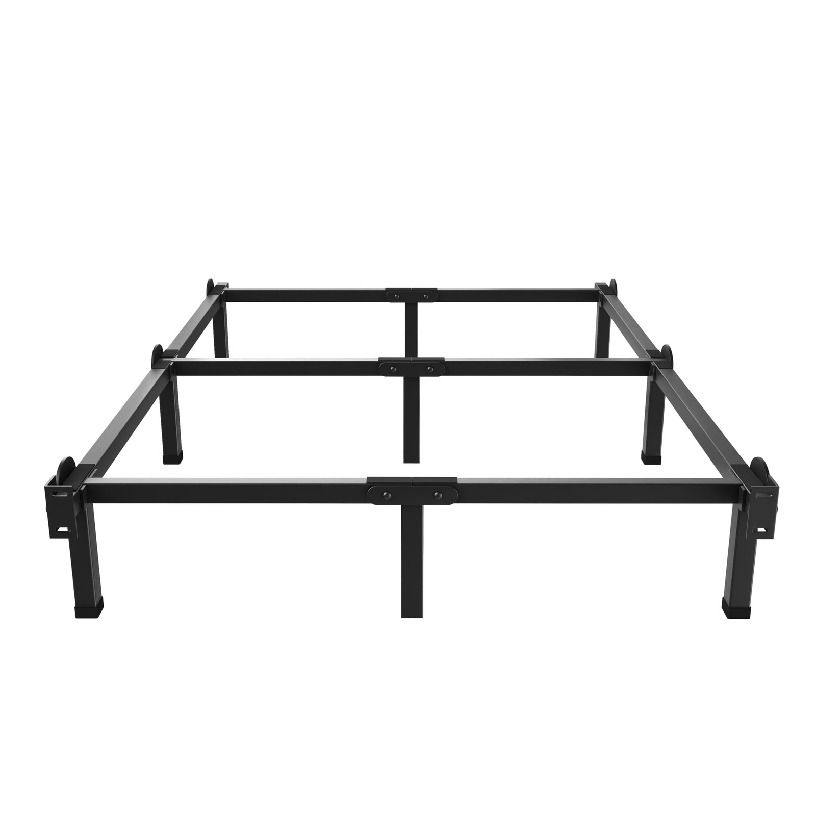 Metal Bed Frame, 9-Leg Bed Base, 8 inches Support for Box Spring, Full, Easy ... gallery