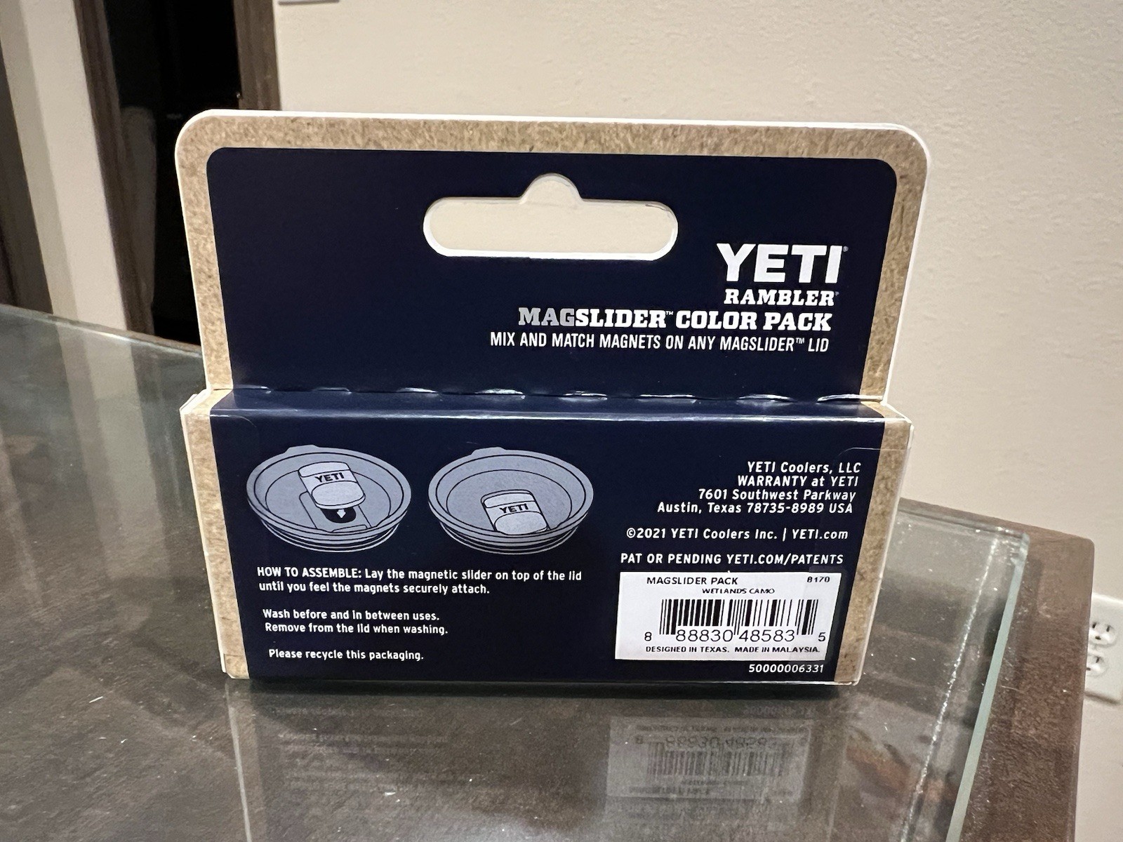 NEW YETI Rambler MagSlider Color Pack Wetlands Camo, Orange, Light Brown, Brown gallery
