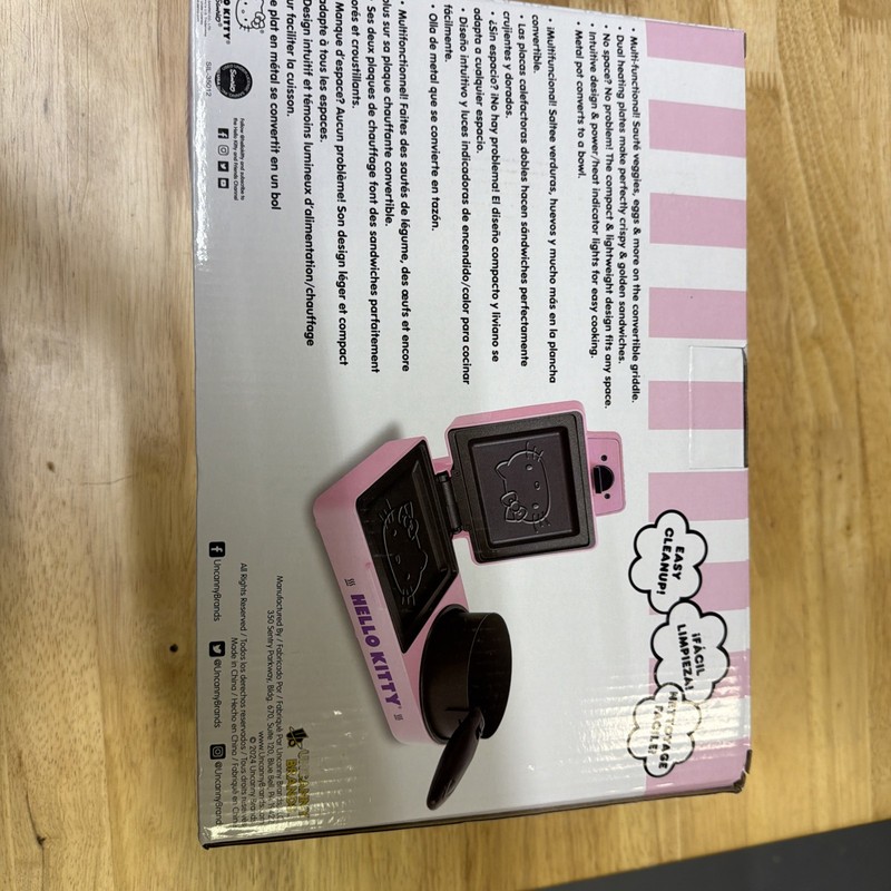 Hello Kitty Soup & Sandwich Maker Compact Lightweight Uncanny Brands BRAND NEW gallery