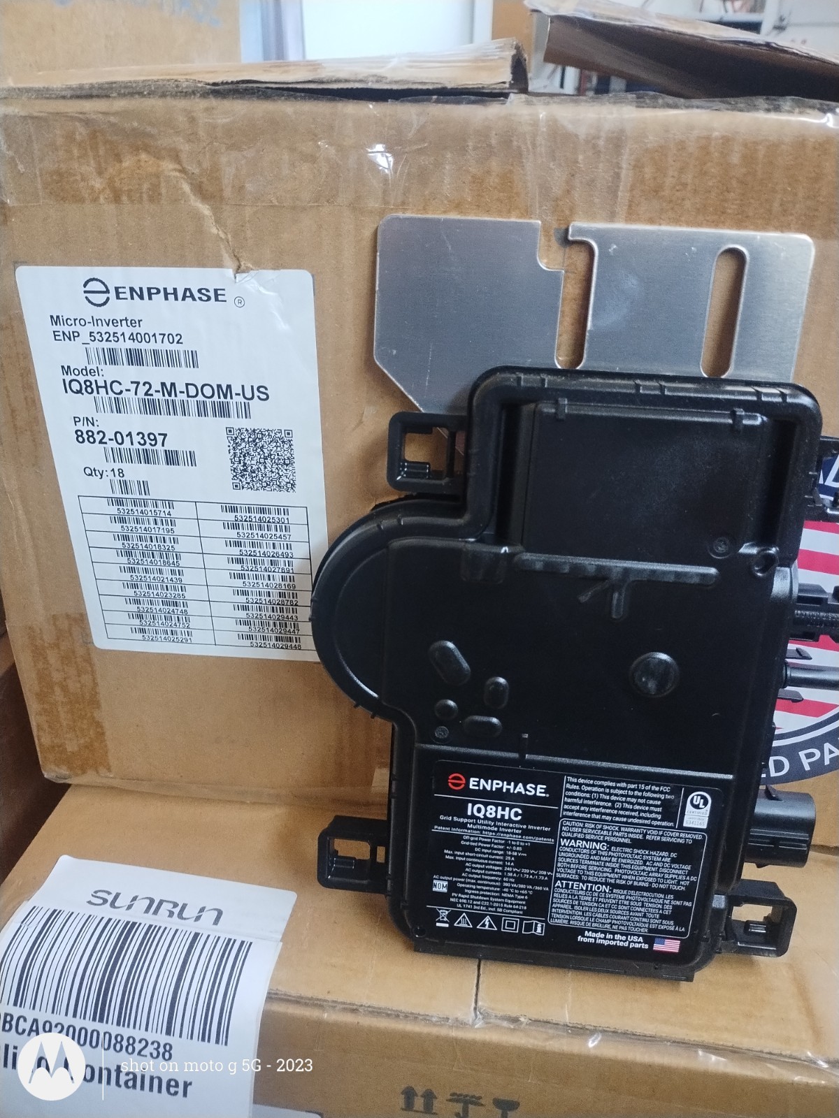 ENPHASE IQ8HC MICROINVERTER 384 Watts gallery