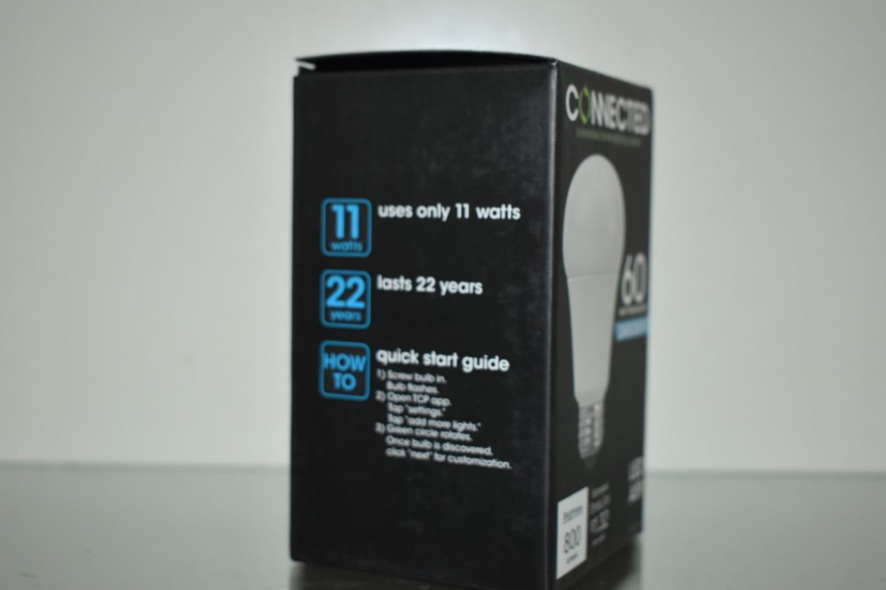 TCP Connected LED A19 Bulb - 60 Watt Equivalent (11W) Daylight Light Bulb NEW gallery