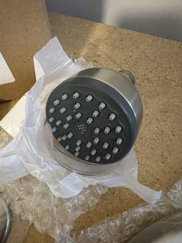 Origins Shower System w/ Volume Control * Valve Included * S-9601-PLR-STN Nickel gallery