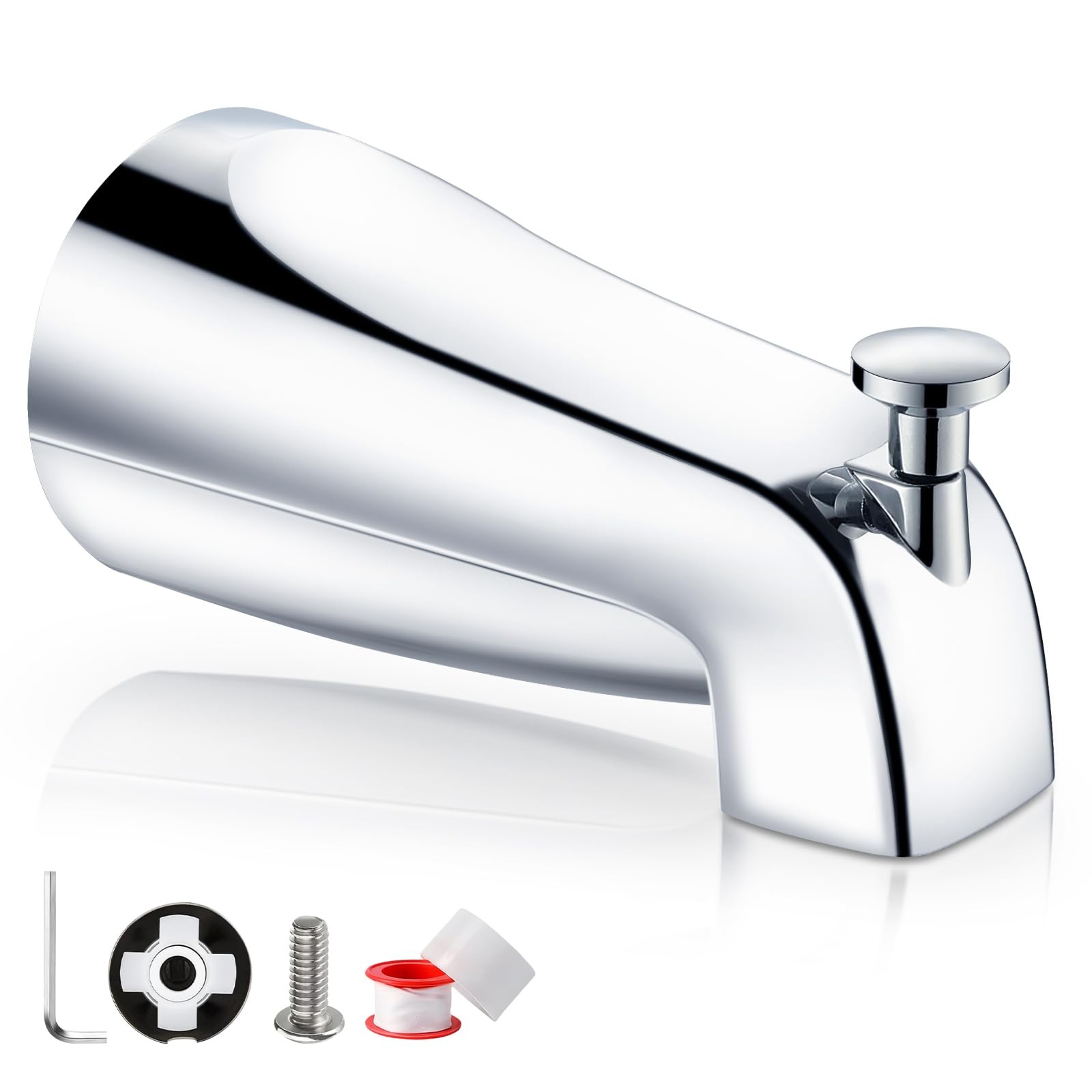 Totalize Bathtub Faucet Easy To Install Tub Spout Diverteramerican Standard Tub gallery