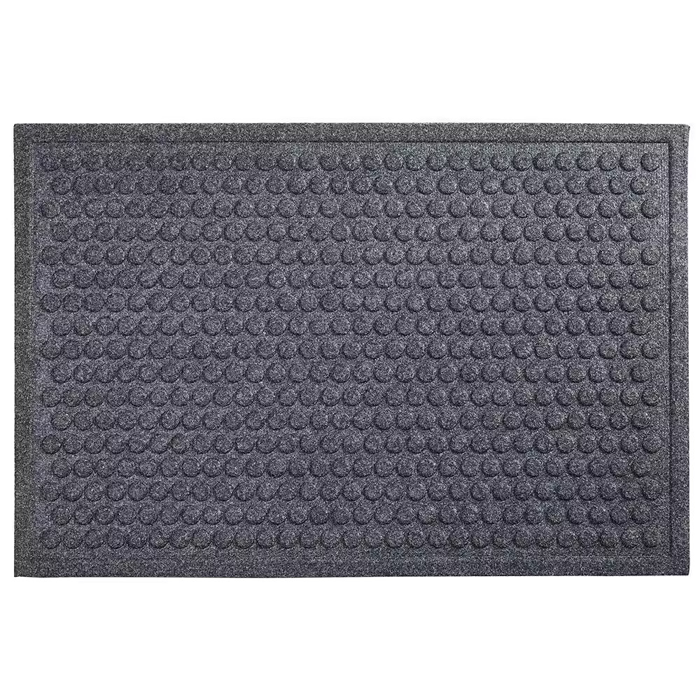 Dots Grey Charcoal 36 In. X 48 In. Recycled Rubber Indoor/Outdoor Impressions Do gallery