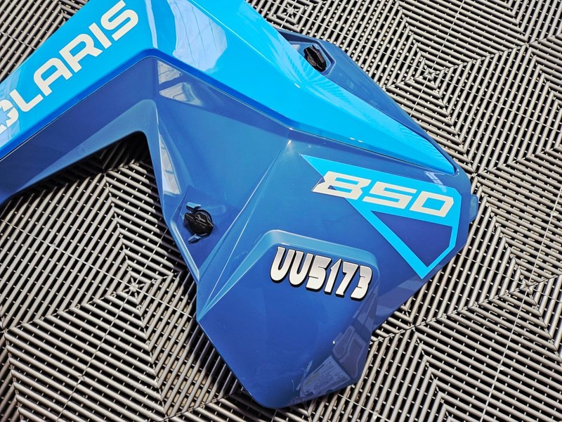 Snowmobile Registration Numbers & Letters 2 Pack Custom 2" vinyl decal pair 2CL gallery